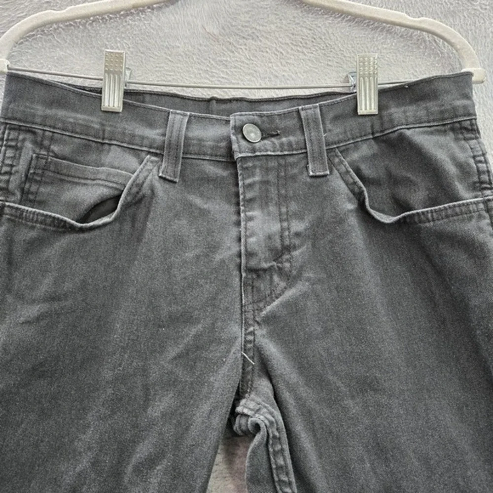 Levi's 511‎ Men Jeans 29X30 Black Denim Slim Fit Cotton Polyester Elastane
